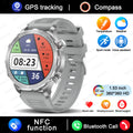 2025 New GUHUAVMI IP68 Waterproof GPS Sports Smart Watch Men AMOLED HD Screen Heart Rate NFC Bluetooth Call Smart Watches Woman