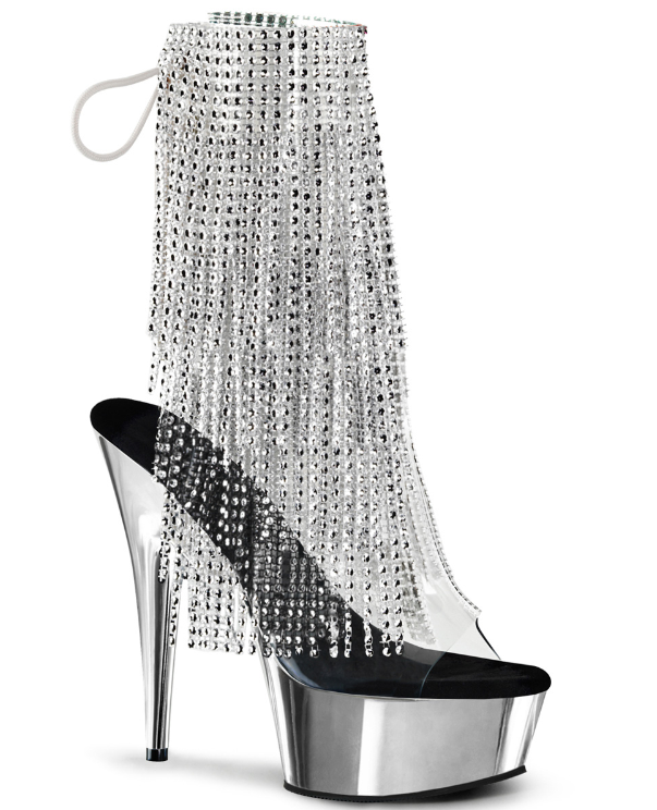 BOOTS, DELIGHT-1017RSF Ankle Boot 6" Heel