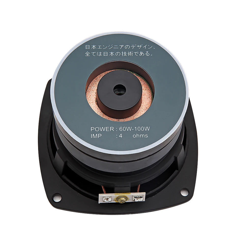 AIYIMA 1Pcs 4 Inch Audio Speaker Driver 4 Ohm 100W Full Range Speakers Sound Column Loudspeaker DIY Home Theater