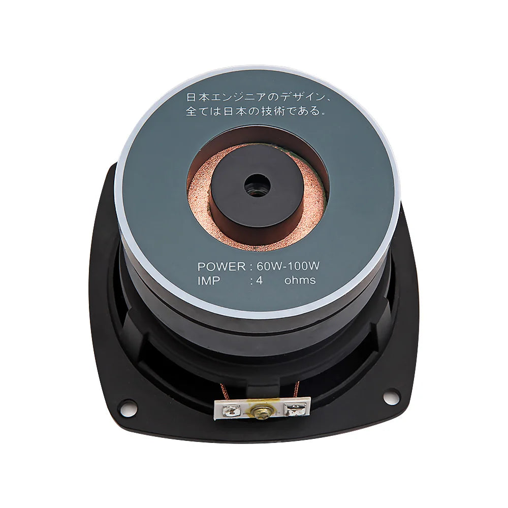 AIYIMA 1Pcs 4 Inch Audio Speaker Driver 4 Ohm 100W Full Range Speakers Sound Column Loudspeaker DIY Home Theater