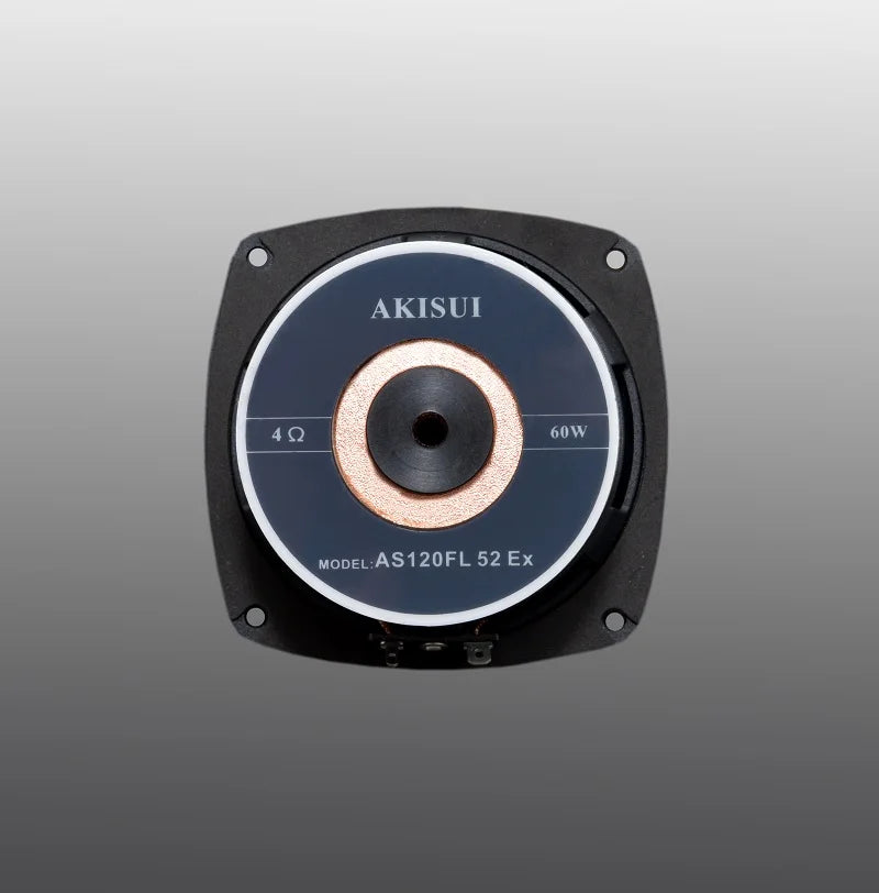 1 Pieces Original Japan AKISUI 4'' Full Frequency Speaker Driver Mixed Coating Paper Cone Dual Magnets Deep Bass 4/8ohm 60W