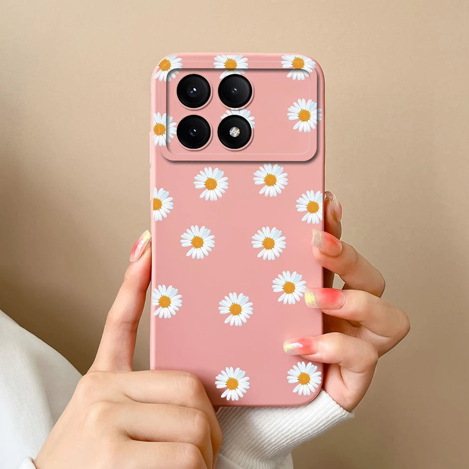 For Xiaomi Poco X6 Pro 5G Phone Case Cute Cartoon Cats Silicone Soft Protective Cover For XiaomiPocoX6 X 6 X6Pro 5G Bumper Coque
