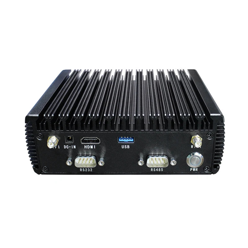 5G Industrial Mini PC, Intel Celeron N5100,16GB+512GB SSD, WiFi 5, BT 4.0, Gigabit Ethernet, Windows 10 Pro, Fanless