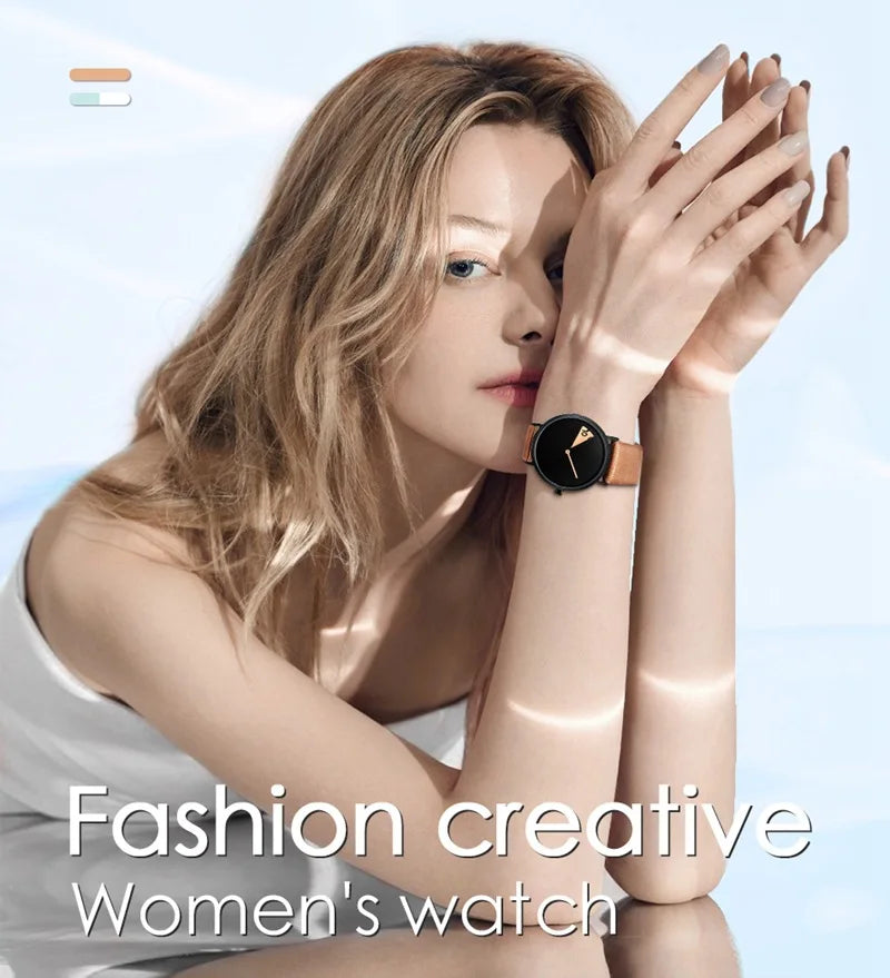 Women Watch Creative Wristwatch Ladies Watch Rotate  Leather Band Wristwatches Clock Montres Femme Reloj Mujer Relogio Feminino