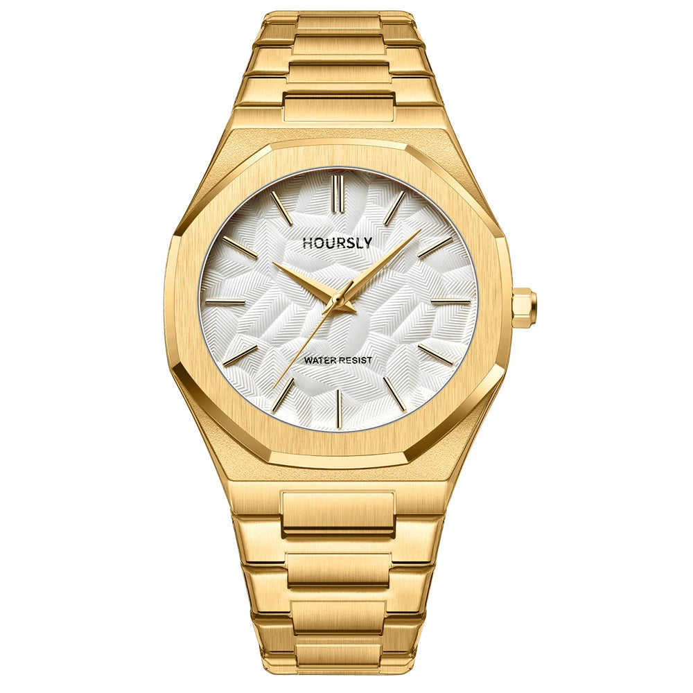 Watch For Men Original Top Brand All Black Stainless Steel Men's Wristwatch Classic Business Waterproof Japan Movement