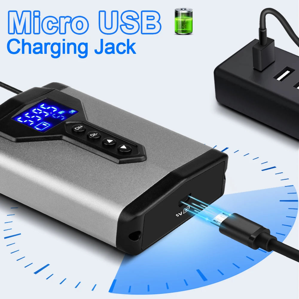 Wireless Lavalier Lapel Microphone System Depusheng Q6/Q7 UHF  Mini Head Wear Mic with Bodypack Transmitter For Teacher Reporter