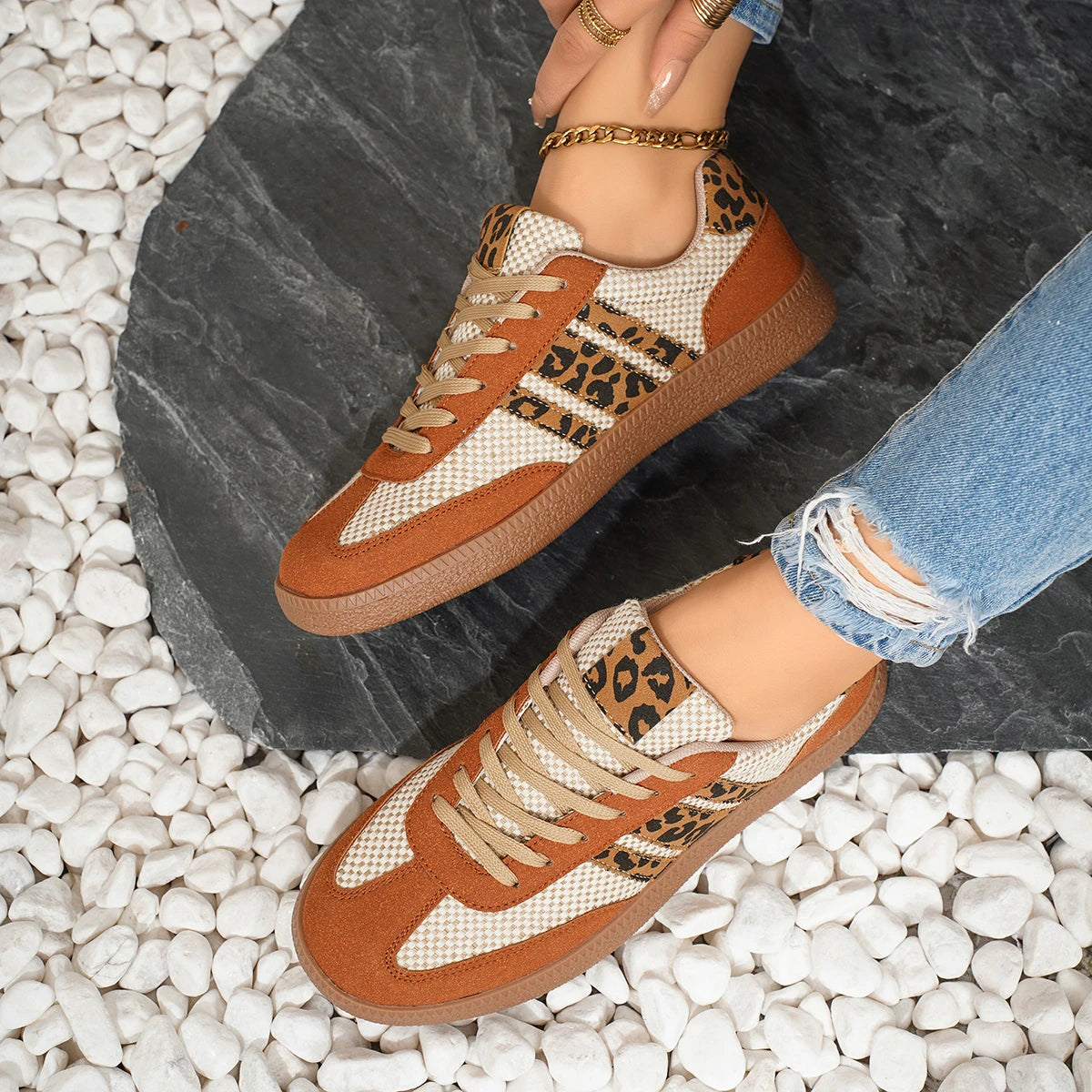 Women Sneakers 2025 New Fashion Luxury Designer Comfortable Shoes for Women Brand Classical Outdoor Sneakers Casual Women