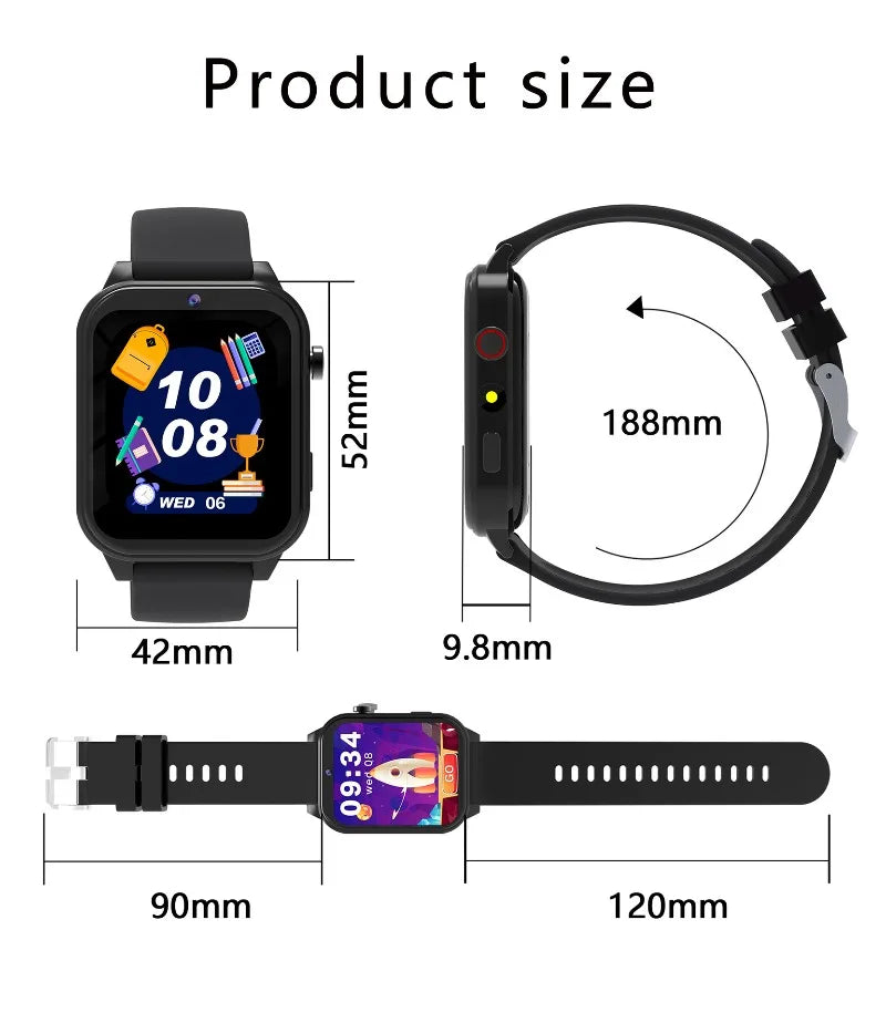 Children's Game Watch with Flashlight HD Color Screen Kids Bracelet Sleep Monitor Waterproof Smart Watch  Kids Birthday Gift