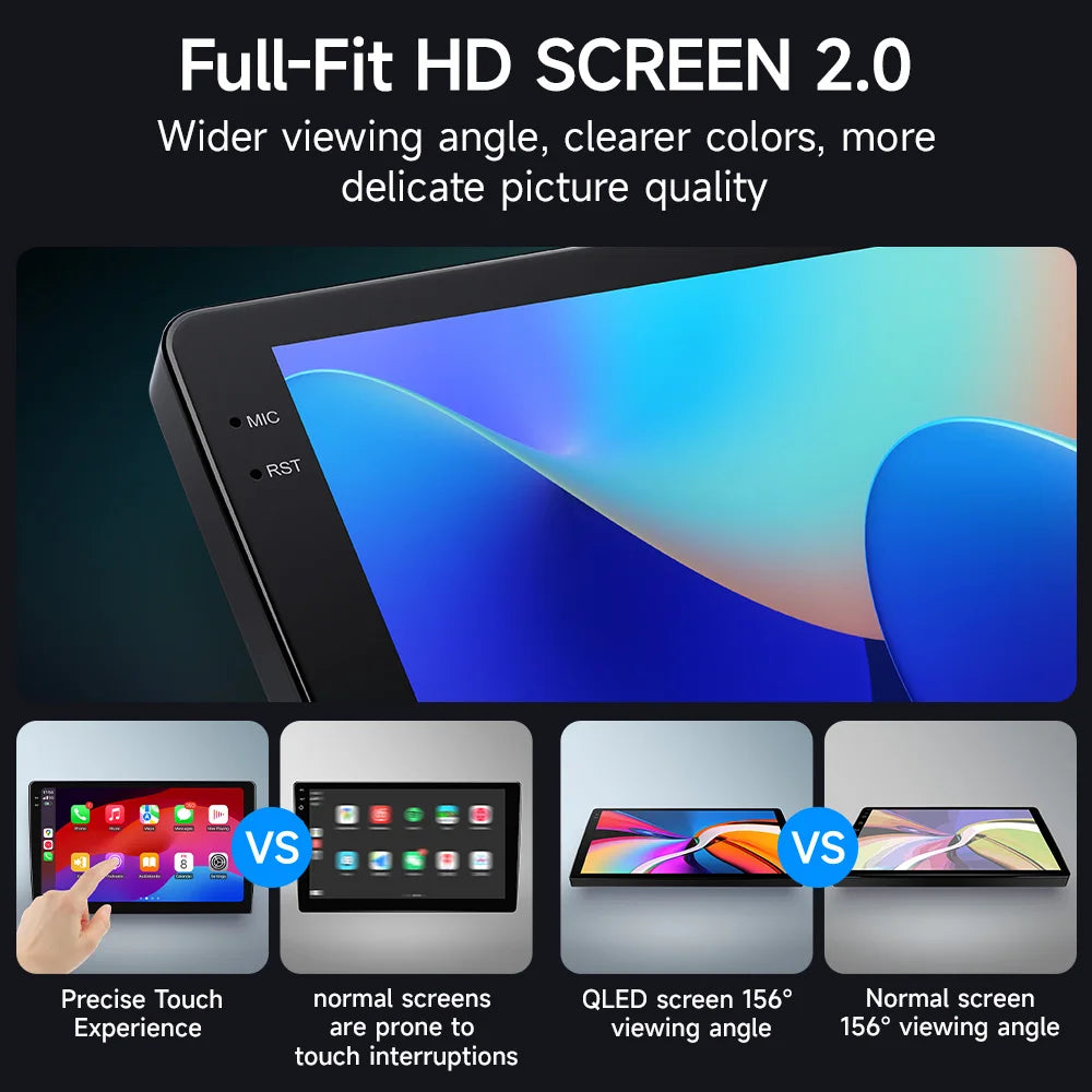 JIUYIN Car Radio For Citroen Berlingo B9 Peugeot Partner 2008 - 2019 wireless CarPlay Android Auto No 2 din 2din DVD