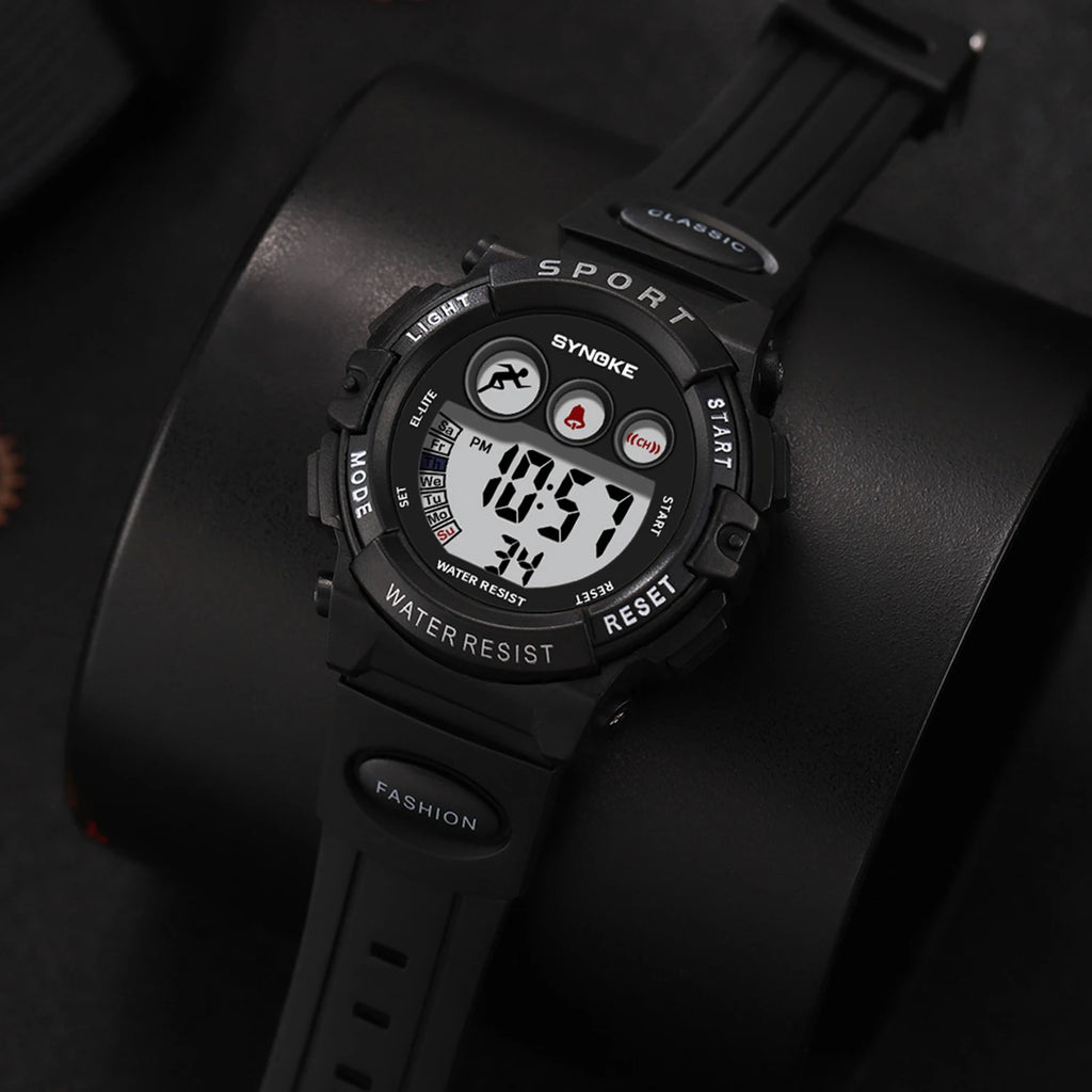 Waterproof Sport Children Watch LED Digital Kids Watches Luxury Electronic Watch for Kids Children Boys Girls Gifts