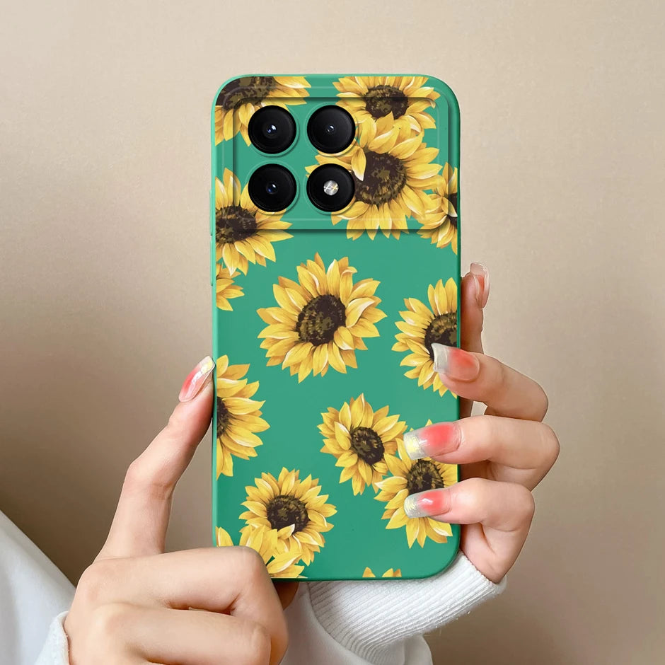 For Xiaomi Poco X6 Pro 5G Phone Case Cute Cartoon Cats Silicone Soft Protective Cover For XiaomiPocoX6 X 6 X6Pro 5G Bumper Coque