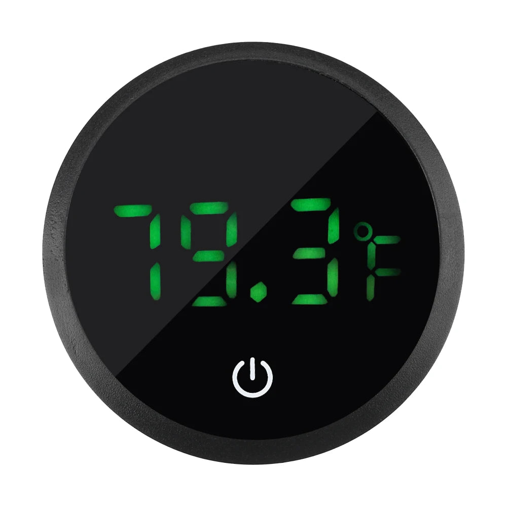 Aquarium Thermometer LCD Digital Display Fish Tank Electronic Thermometer ℃/℉ Suitable For Fresh Water Tanks Water Sea