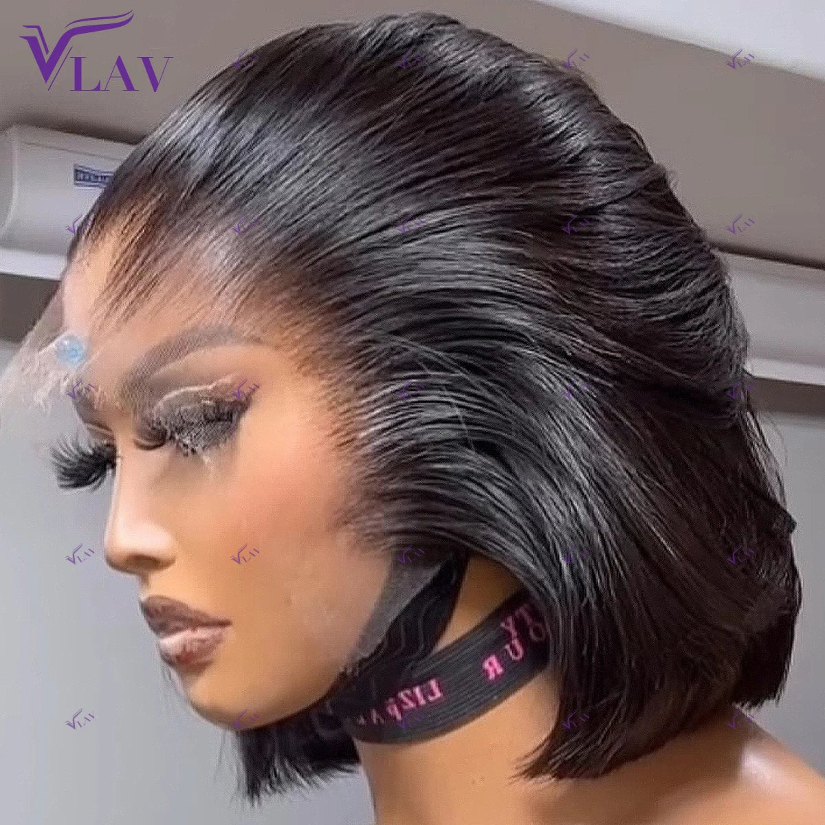 Glueless Short Bob Wigs Human Hair Straight 13×6 HD Lace Frontal Wigs Wear And Go 13×4/360 HD Transparent Lace Human Hair Wigs