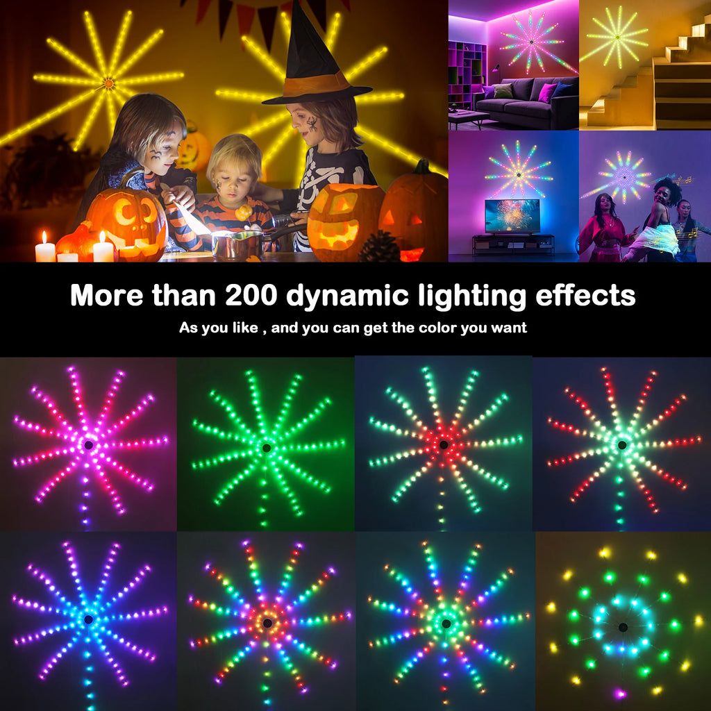 LED Strip Light RGB Bluetooth APP Control Symphony Light Wedding Party Bar Music Control Dream Festoon Lamp