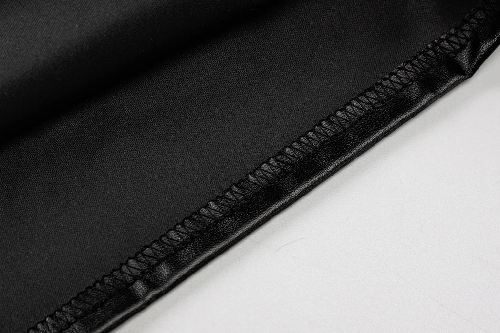 Hawthaw Women Fashion Party Club Streetwear Bodycon Black Mini Dress 2024 Summer Clothes