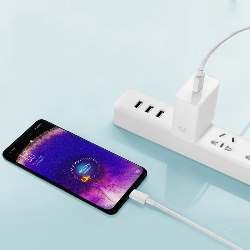OPPO 80W Super VOOC Charger For OPPO Find N2 X5 X3 X2 A1 Pro VOOC/Dart Fast Charge EU/US Adapter For ACE Reno8 T 9 7 6 5 Oneplus