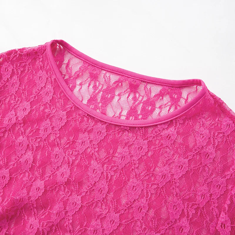 See Through Lace Bodycon Dress For Women Streetwear Long Sleeve Sexi Night Dress Hot Club Outfits Tassels Vestidos De Mujer