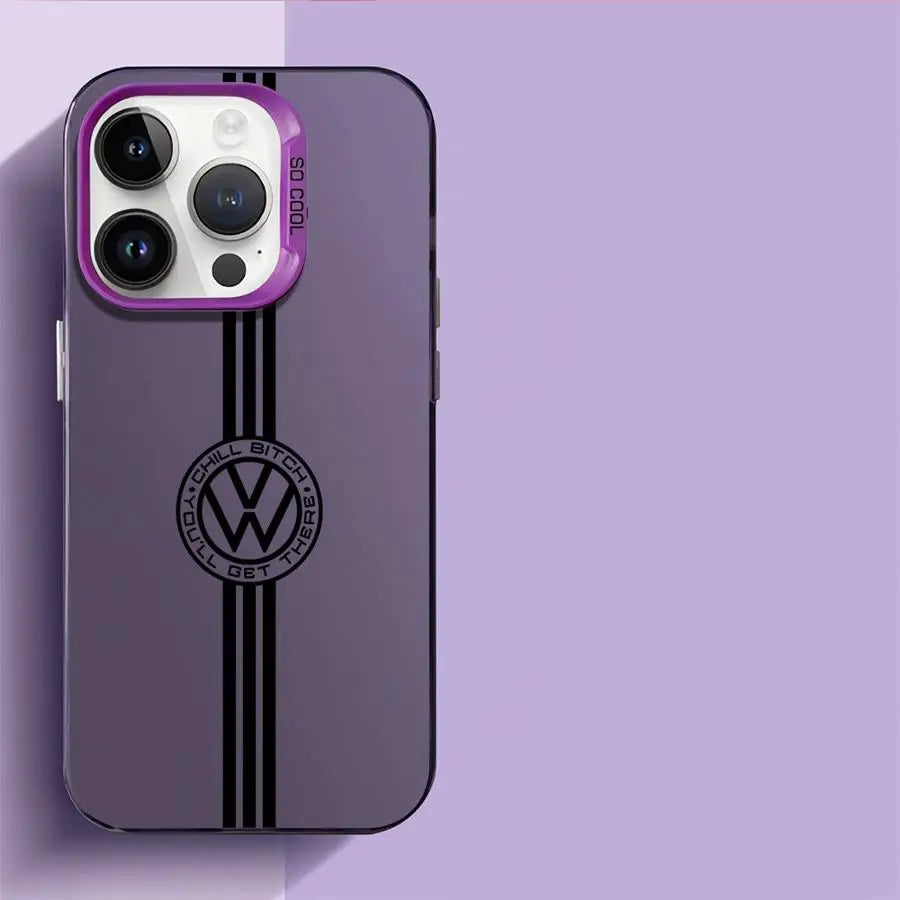 V-olks-wagen VW Car Phone Case for Apple iPhone 16 11 13 Pro 11 15 12 14 ProMax 15 14 16 12 Plus Funda Cover