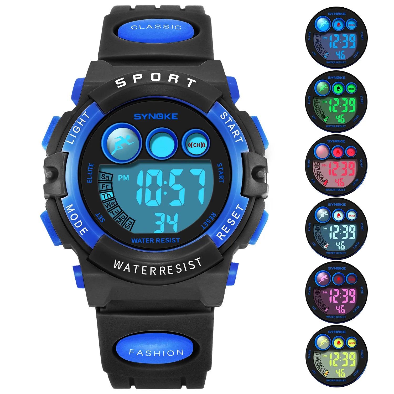 Waterproof Sport Children Watch LED Digital Kids Watches Luxury Electronic Watch for Kids Children Boys Girls Gifts