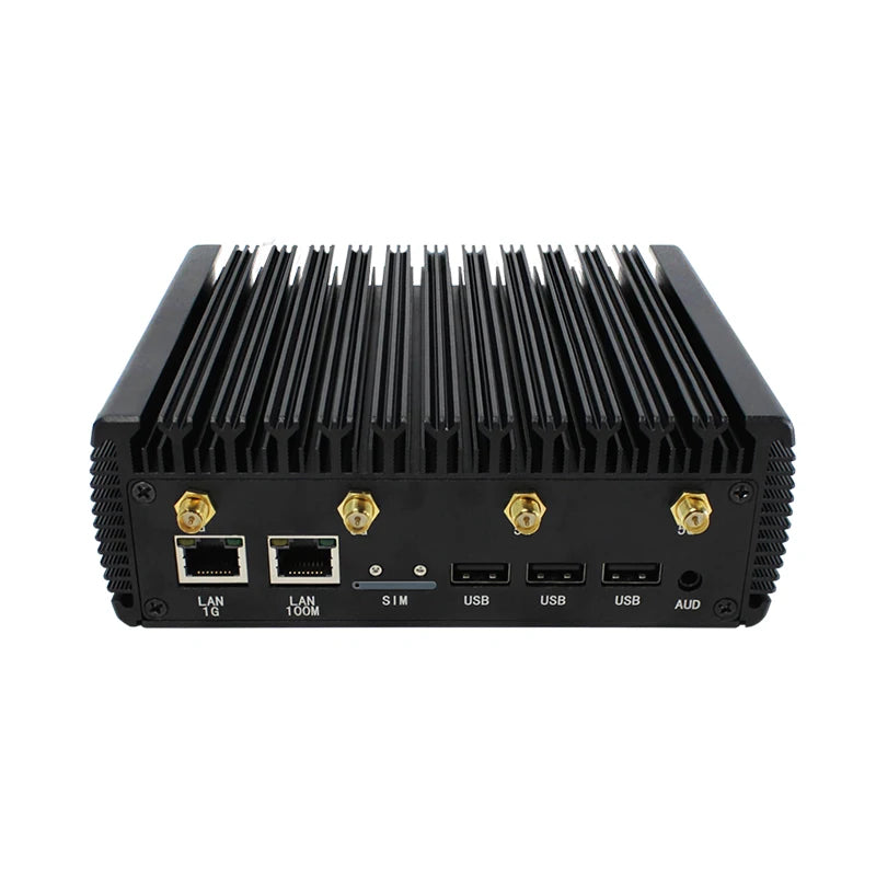 5G Industrial Mini PC, Intel Celeron N5100,16GB+512GB SSD, WiFi 5, BT 4.0, Gigabit Ethernet, Windows 10 Pro, Fanless