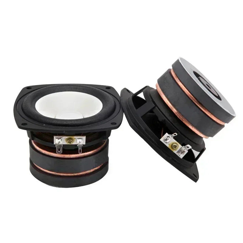 1 Pieces Original Japan AKISUI 4'' Full Frequency Speaker Driver Mixed Coating Paper Cone Dual Magnets Deep Bass 4/8ohm 60W