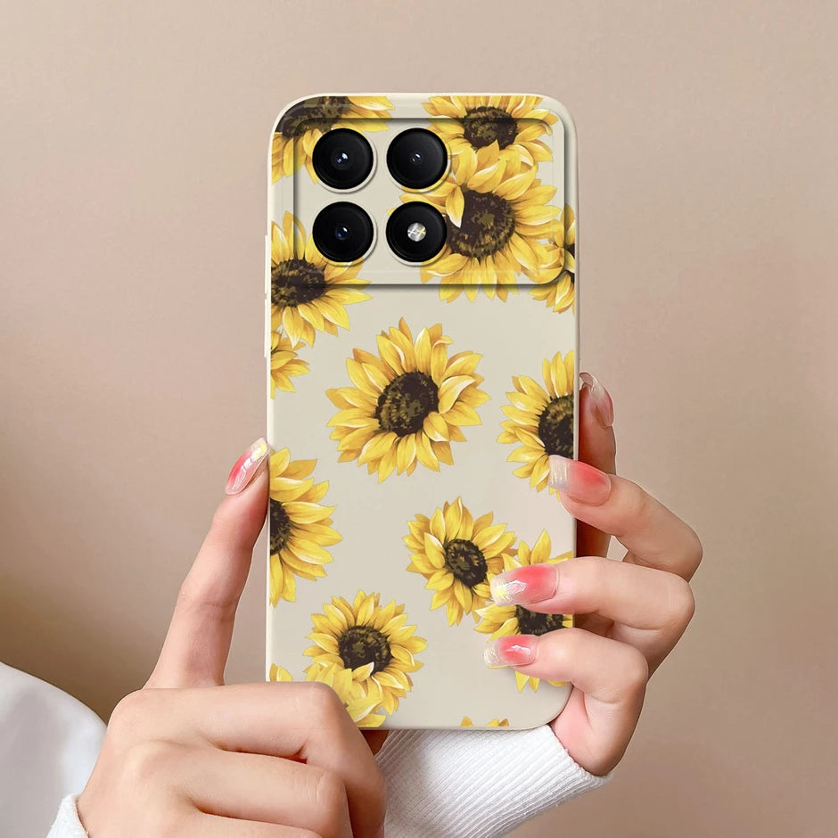 For Xiaomi Poco X6 Pro 5G Phone Case Cute Cartoon Cats Silicone Soft Protective Cover For XiaomiPocoX6 X 6 X6Pro 5G Bumper Coque