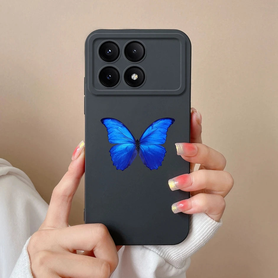 For Xiaomi Poco X6 Pro 5G Phone Case Cute Cartoon Cats Silicone Soft Protective Cover For XiaomiPocoX6 X 6 X6Pro 5G Bumper Coque