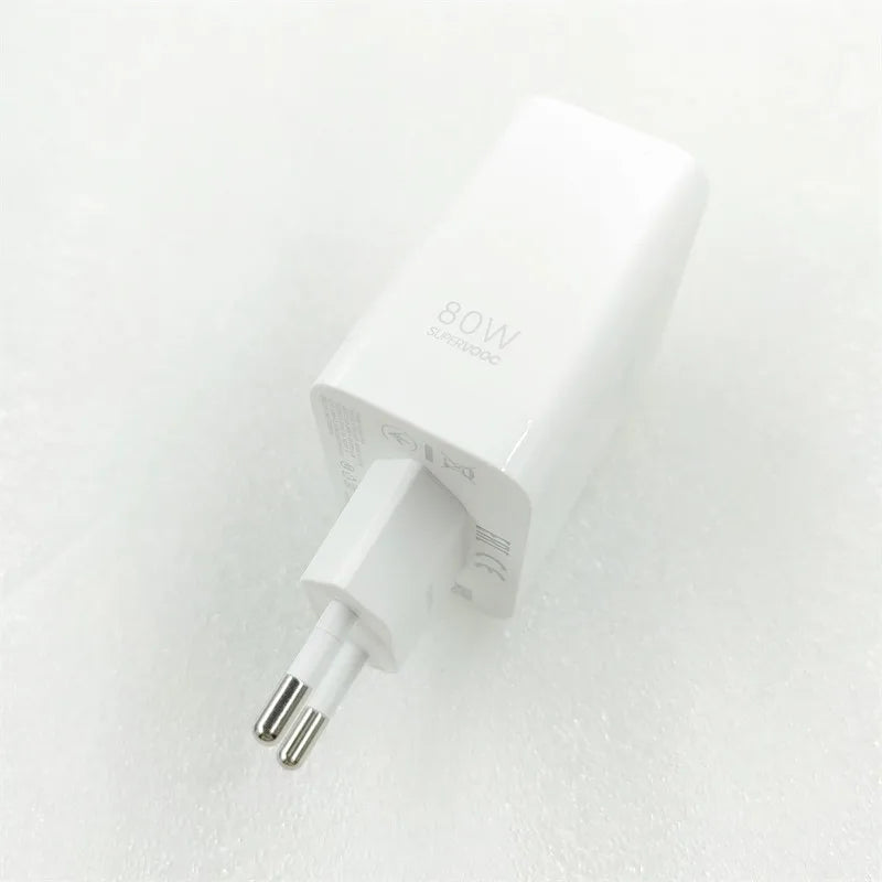 OPPO 80W Super VOOC Charger For OPPO Find N2 X5 X3 X2 A1 Pro VOOC/Dart Fast Charge EU/US Adapter For ACE Reno8 T 9 7 6 5 Oneplus