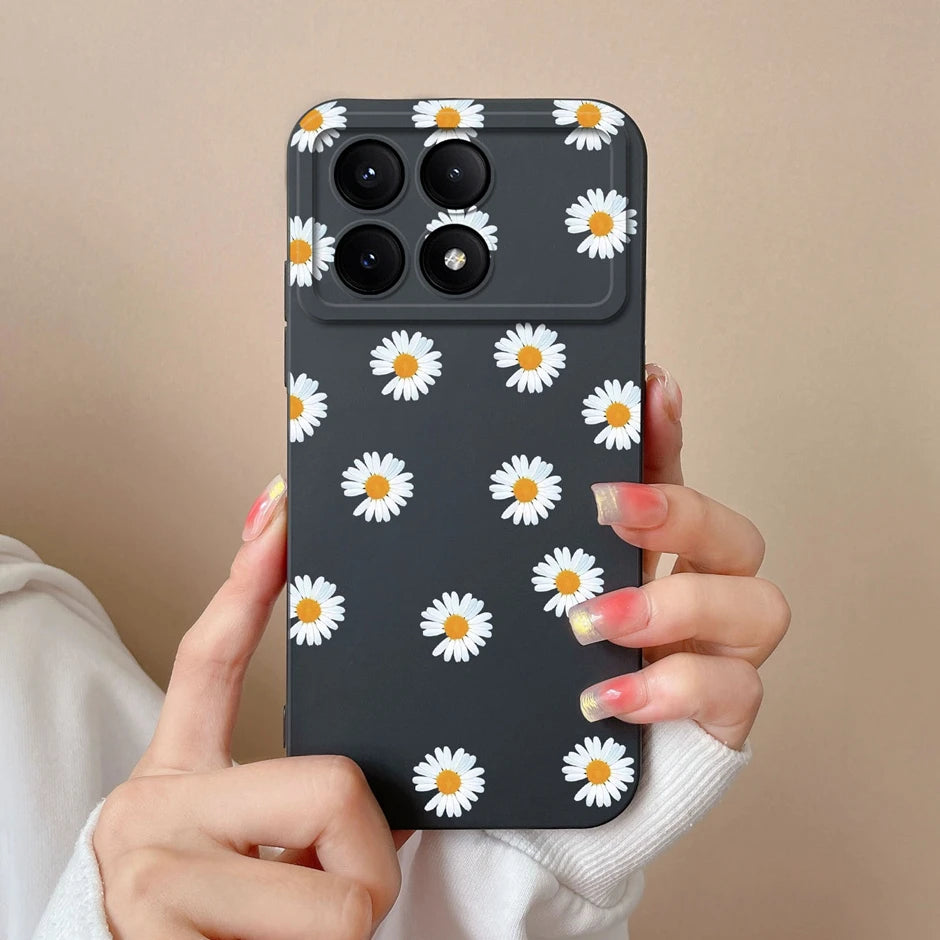 For Xiaomi Poco X6 Pro 5G Phone Case Cute Cartoon Cats Silicone Soft Protective Cover For XiaomiPocoX6 X 6 X6Pro 5G Bumper Coque