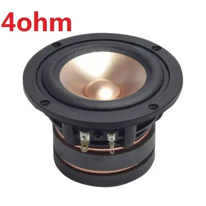 1 Pieces Original Japan AKISUI 4'' Full Frequency Speaker Driver Mixed Coating Paper Cone Dual Magnets Deep Bass 4/8ohm 60W