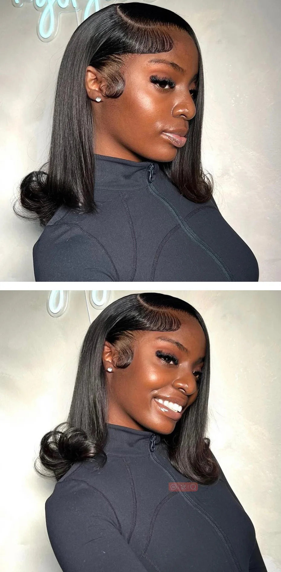 100 Raw Vietnamese Bone Straight 5x5 13x4 13x6 Glueless Wig Human Hair Ready to Wear Transparent Double Drawn Bob Wig Human Hair