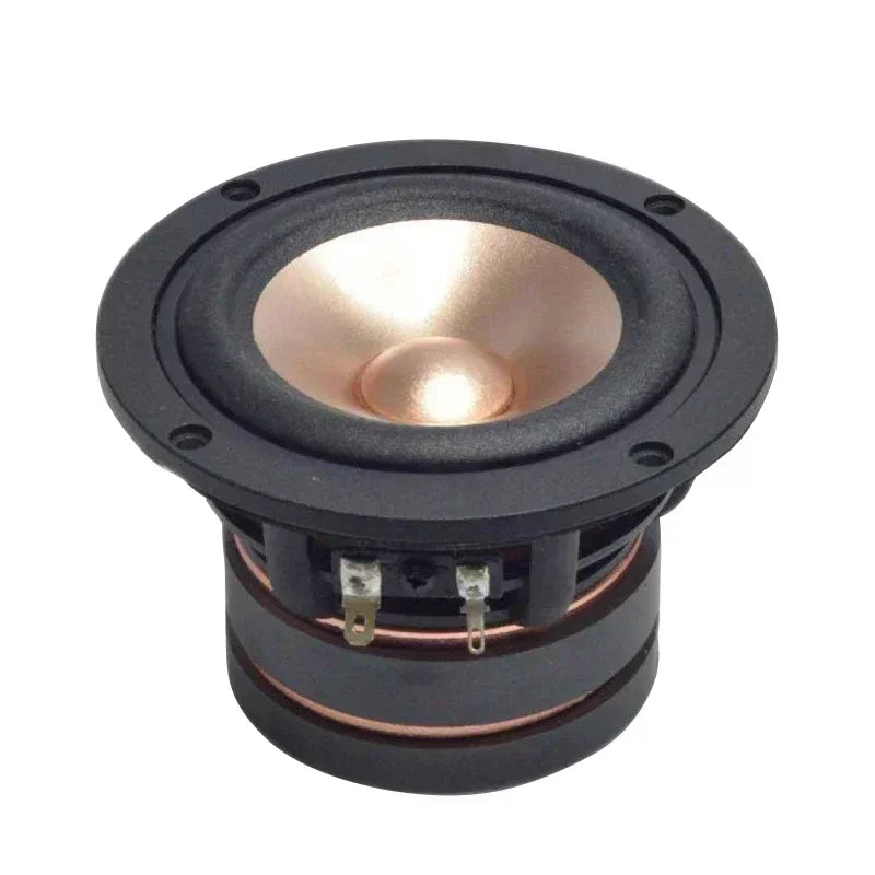 1 Pieces Original Japan AKISUI 4'' Full Frequency Speaker Driver Mixed Coating Paper Cone Dual Magnets Deep Bass 4/8ohm 60W