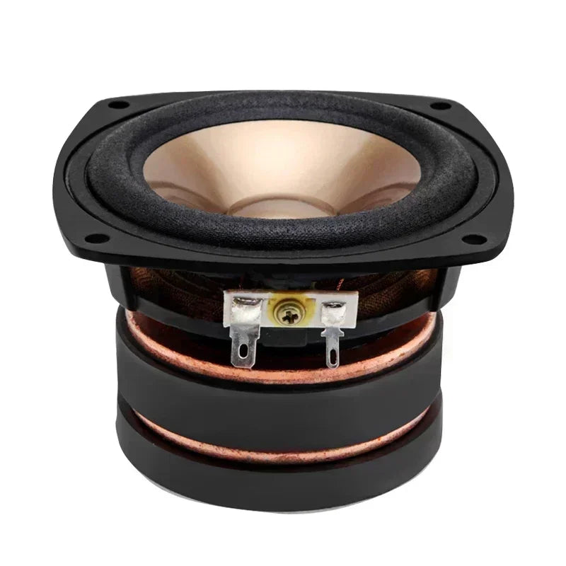 1 Pieces Original Japan AKISUI 4'' Full Frequency Speaker Driver Mixed Coating Paper Cone Dual Magnets Deep Bass 4/8ohm 60W