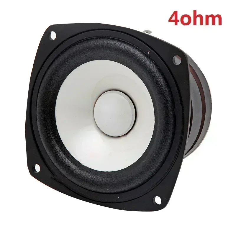 1 Pieces Original Japan AKISUI 4'' Full Frequency Speaker Driver Mixed Coating Paper Cone Dual Magnets Deep Bass 4/8ohm 60W