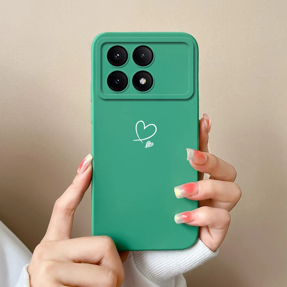 For Xiaomi Poco X6 Pro 5G Phone Case Cute Cartoon Cats Silicone Soft Protective Cover For XiaomiPocoX6 X 6 X6Pro 5G Bumper Coque