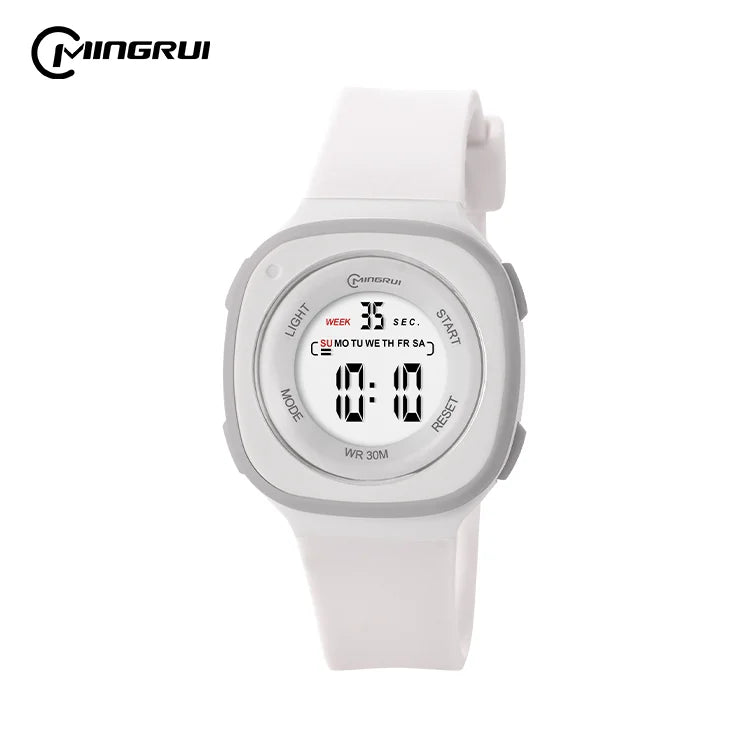 Children Watches Waterproof Purple Digital Kids Watch For Boys Girls Fashion Student Electronic Wristwatch Alarm Clocks