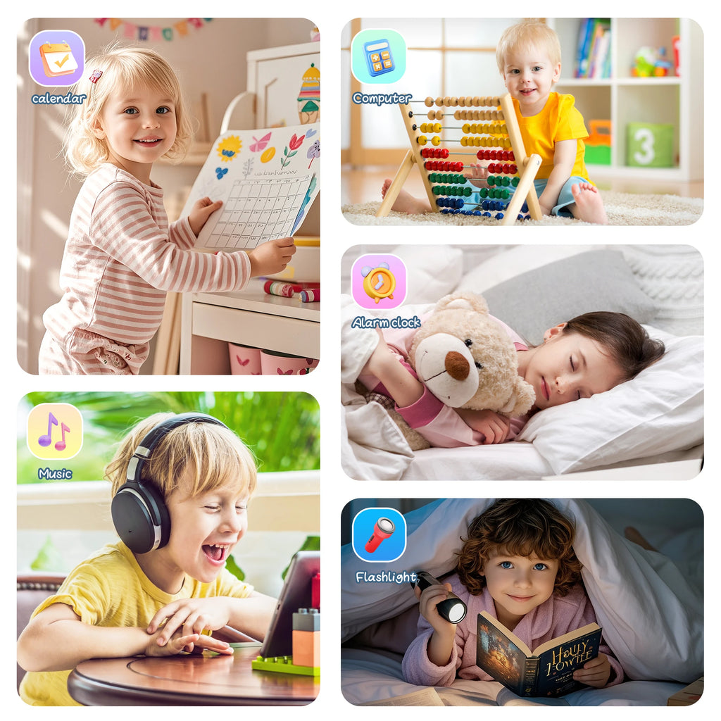 2025 New Kids Toy Game Watch HD Touch Screen Camera 26 Games Sleep Monitoring Alarm Clock Calculator Birthday Gift Boy Girl