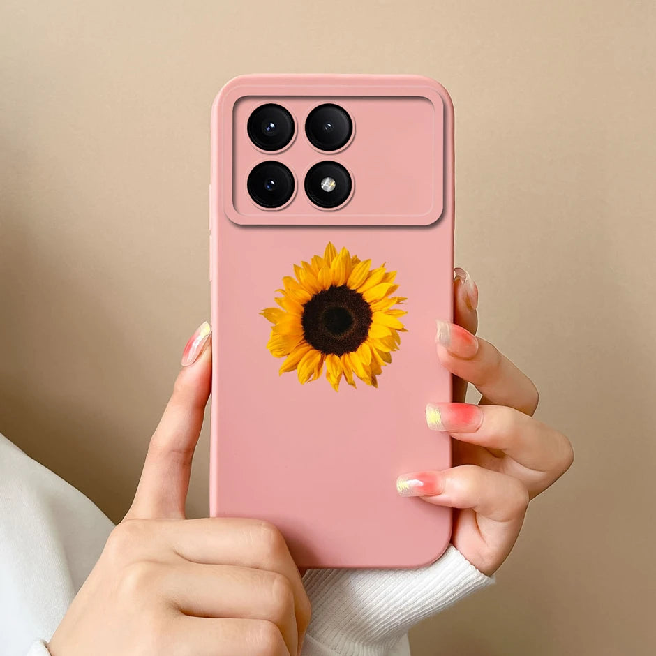 For Xiaomi Poco X6 Pro 5G Phone Case Cute Cartoon Cats Silicone Soft Protective Cover For XiaomiPocoX6 X 6 X6Pro 5G Bumper Coque