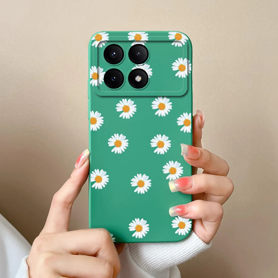 For Xiaomi Poco X6 Pro 5G Phone Case Cute Cartoon Cats Silicone Soft Protective Cover For XiaomiPocoX6 X 6 X6Pro 5G Bumper Coque