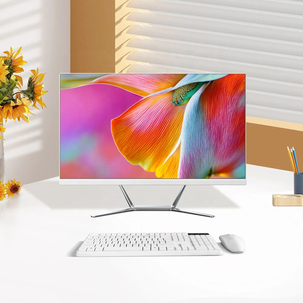 Core I3 I5 I7 23.8 Inch Touch Screen All In One Pc I3 4130 4th Generations RAM 8GB All-in-one Pc Desktop Computer