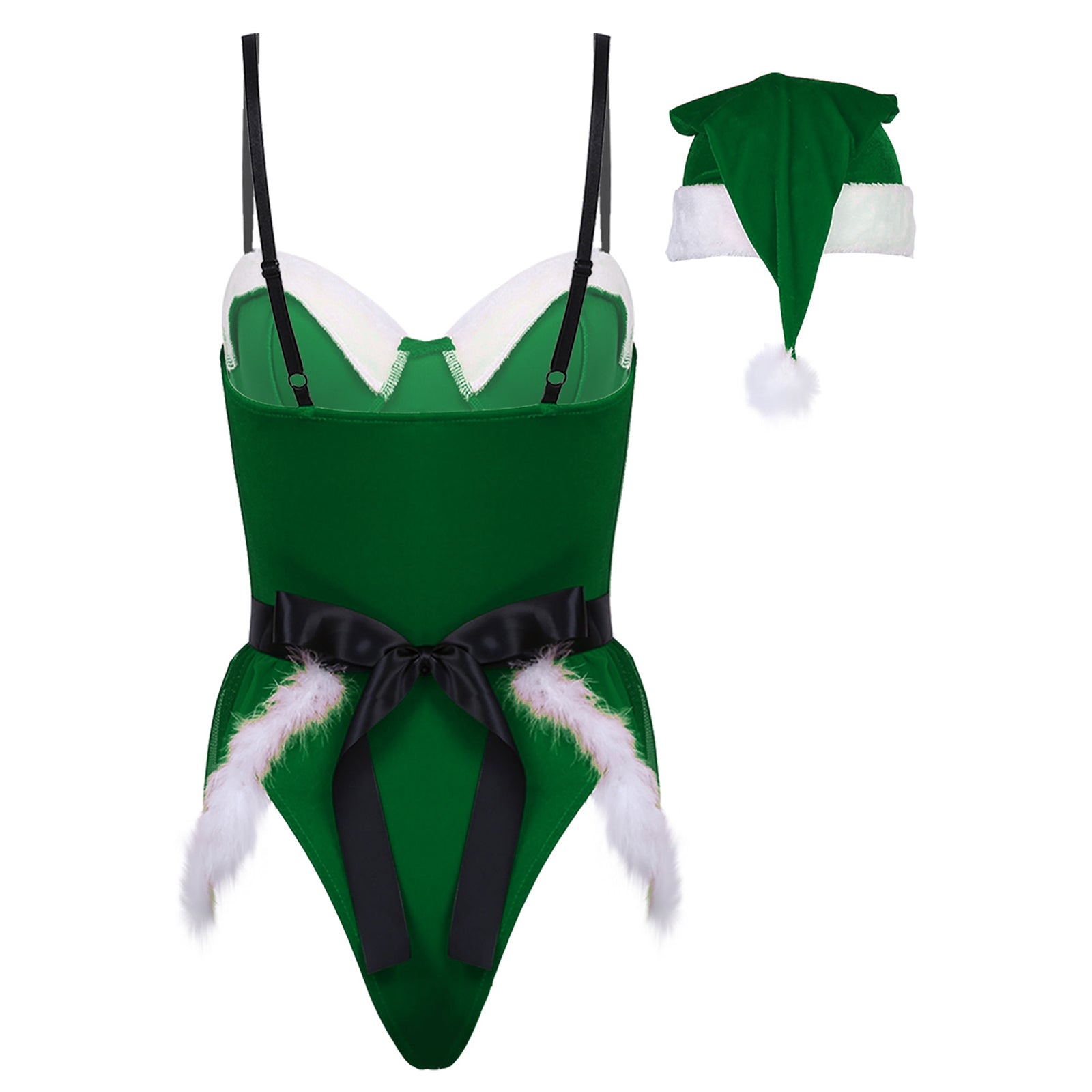 Womens Christmas Costumes Mrs Santa Claus Costumes Sexy Lingerie Set Teddy Babydoll Bodysuit Xmas Hot Erotic Underwear