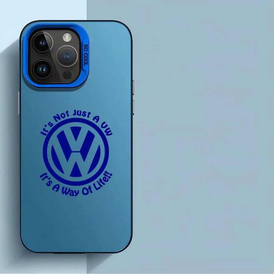 V-olks-wagen VW Car Phone Case for Apple iPhone 16 11 13 Pro 11 15 12 14 ProMax 15 14 16 12 Plus Funda Cover