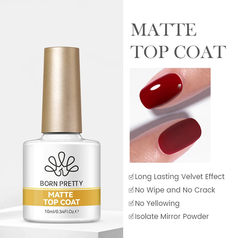 BORN PRETTY Jelly Nude Gel Nail Polish 10ml Light Pink Peach Translucent Color UV Light Cure Gel Varnish Nail Art DIY at Home